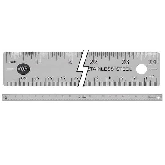 Westcott Stainless Steel Ruler