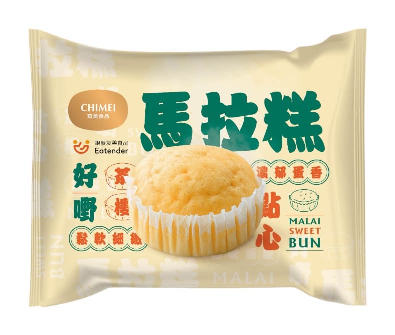 奇美冷凍馬拉糕 <400g克 x 1 x 1Bag包>