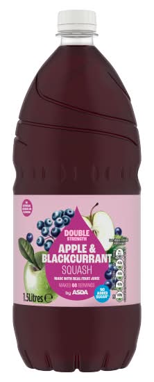 ASDA Apple & Blackcurrant Squash (1.5L)