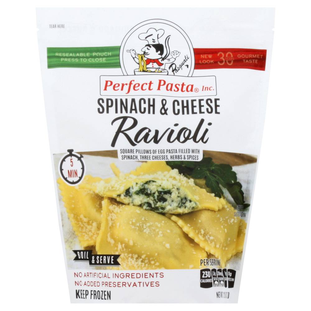 Perfect Pasta Spinach & Cheese Ravioli (12 oz)