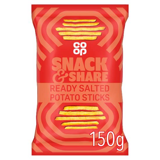 Co-op Ready Salted Potato Sticks (150g)