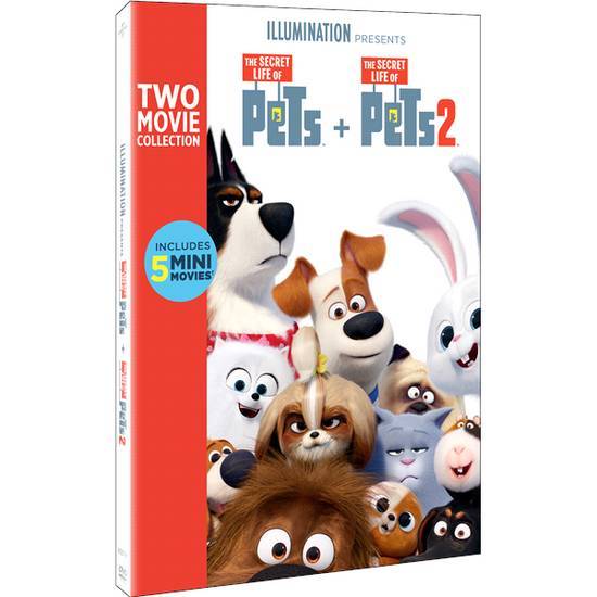 The Secret Life Of Pets 2-movie Collection Dvd