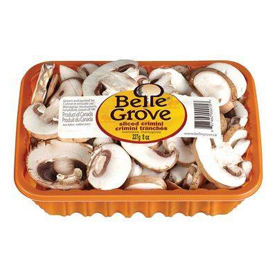 Belle Grove Sliced Crimini Mushrooms (227 g)