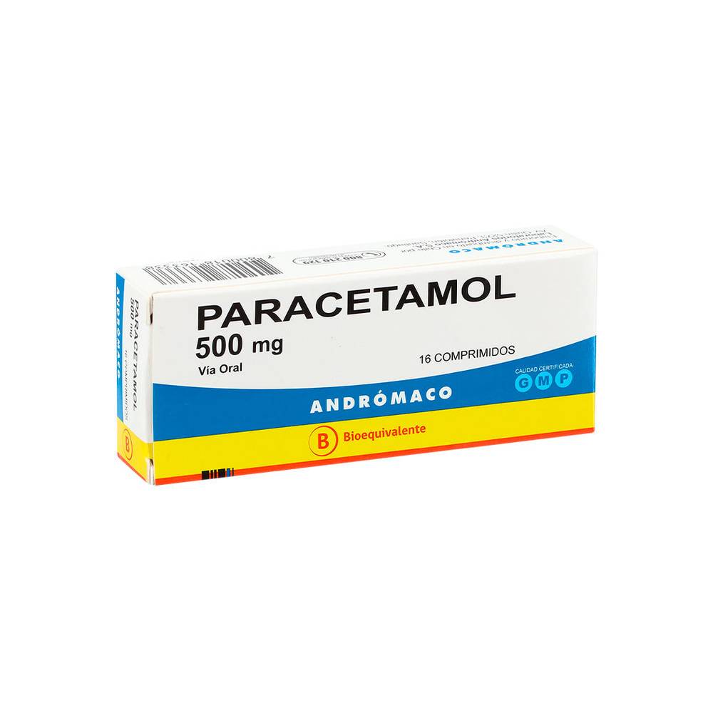 Paracetamol (B) 16 Comprimidos