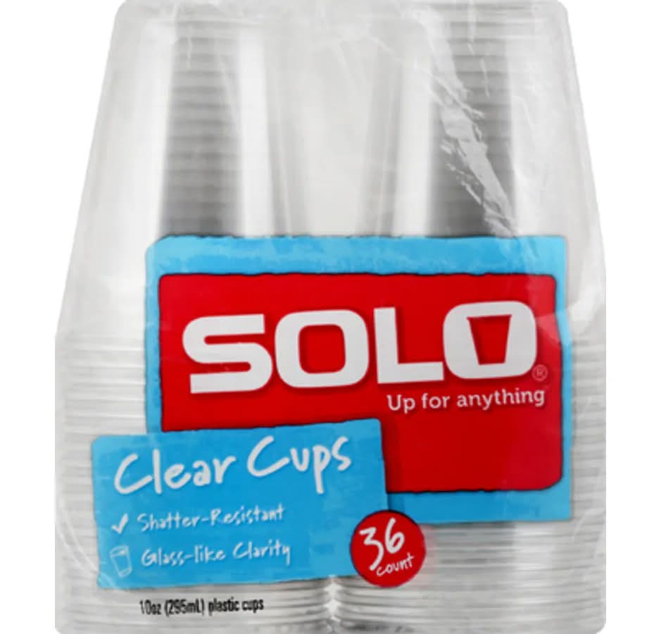 Solo Clear Cups