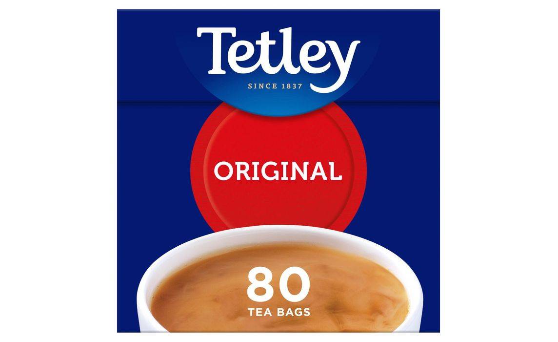 Tetley 80 Original Tea Bags 250g (120970)