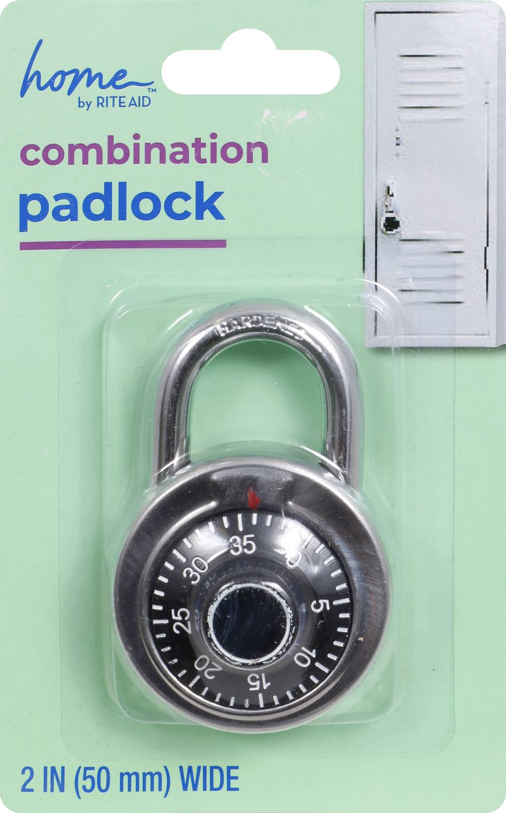 Rite Aid Home Combination Padlock