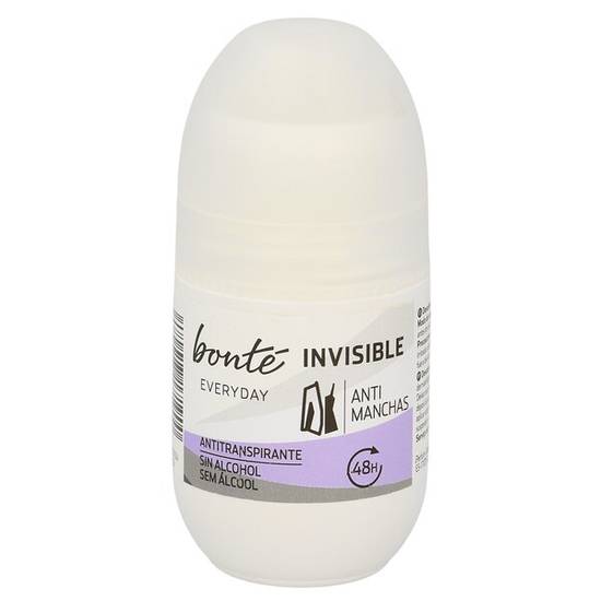 Desodorante roll-on invisible Bonté Everyday bote 50 ml