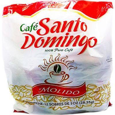 SANTO DOMINGO Cafe Molido Sobre 1oz (AP)