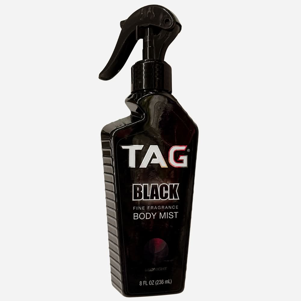 Tag Mens Body Mist 8oz B Tag Body Mist Black V V $1 Hba