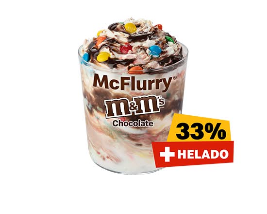 McFlurry M&M Chocolate