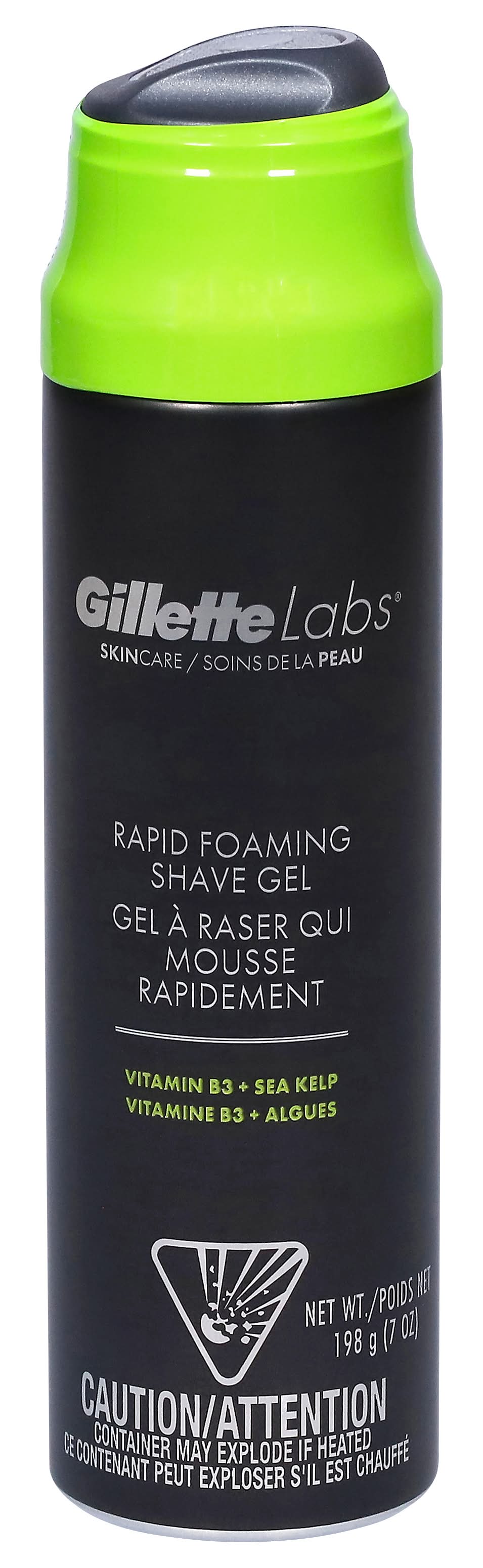Gillette Rapid Foaming Shave Gel For Men (198 g)