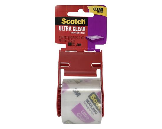 Scotch · Ultra Clear Packaging Tape (1 roll)