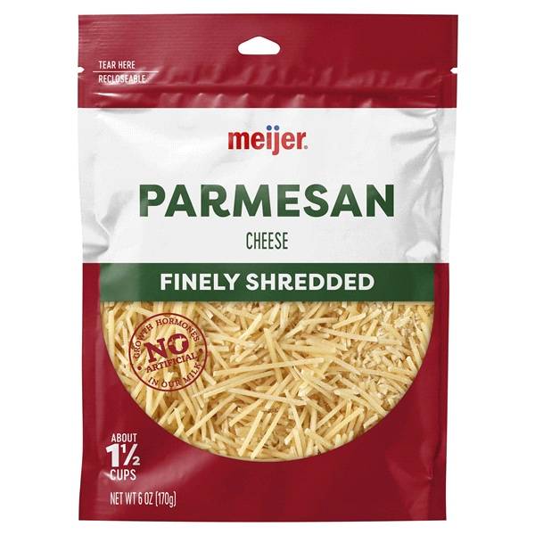 Meijer Finely Shredded Parmesan Cheese (6 oz)