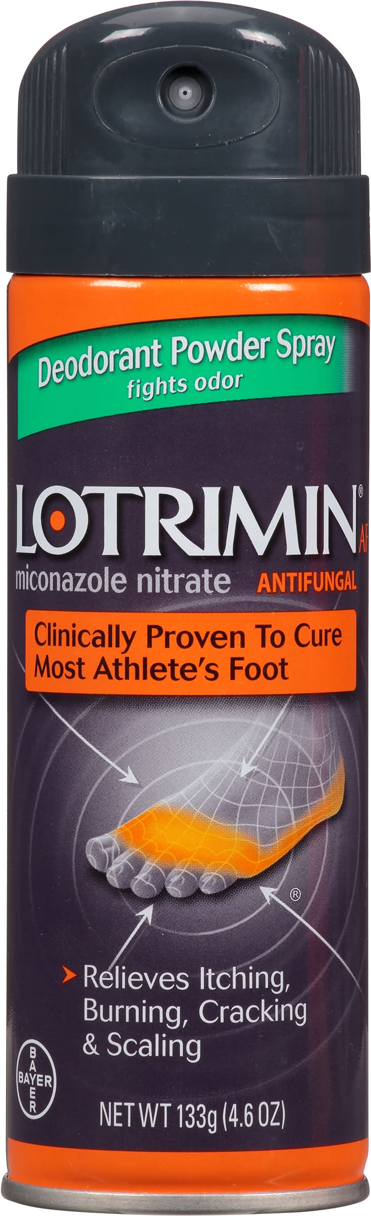 Lotrimin Ultra Antifungal Deodorant Powder Spray (4.6 oz)