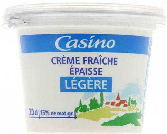 Crèmelégère épaisse15%mg casino 20 cl