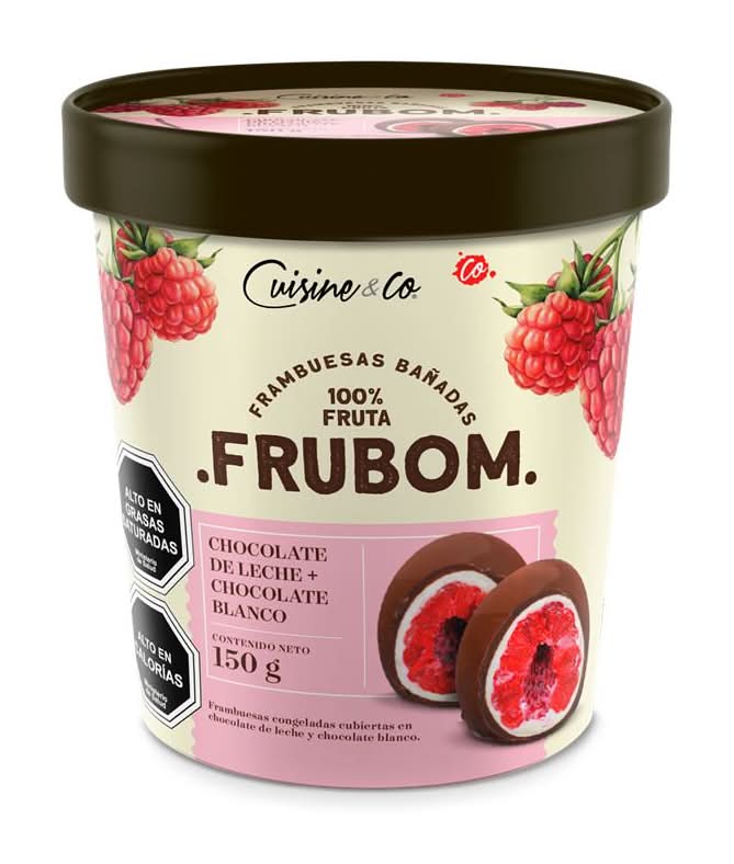 Bombones Cuisine & Co Frubom Frambuesa Chocolate de Leche 150 g