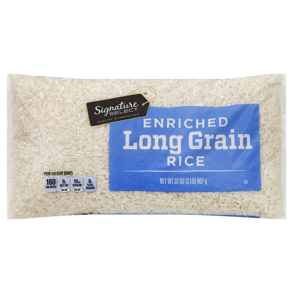 Signature Select Enriched Long Grain Rice (32 oz)