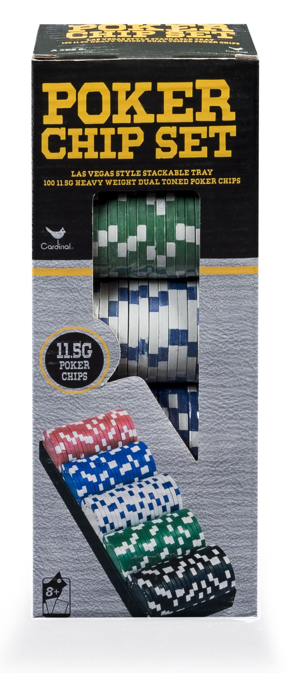Spin Master Classic Games Poker Chip Set (100 ct)