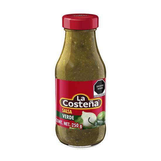 La costeña salsa casera verde (frasco 250 g)