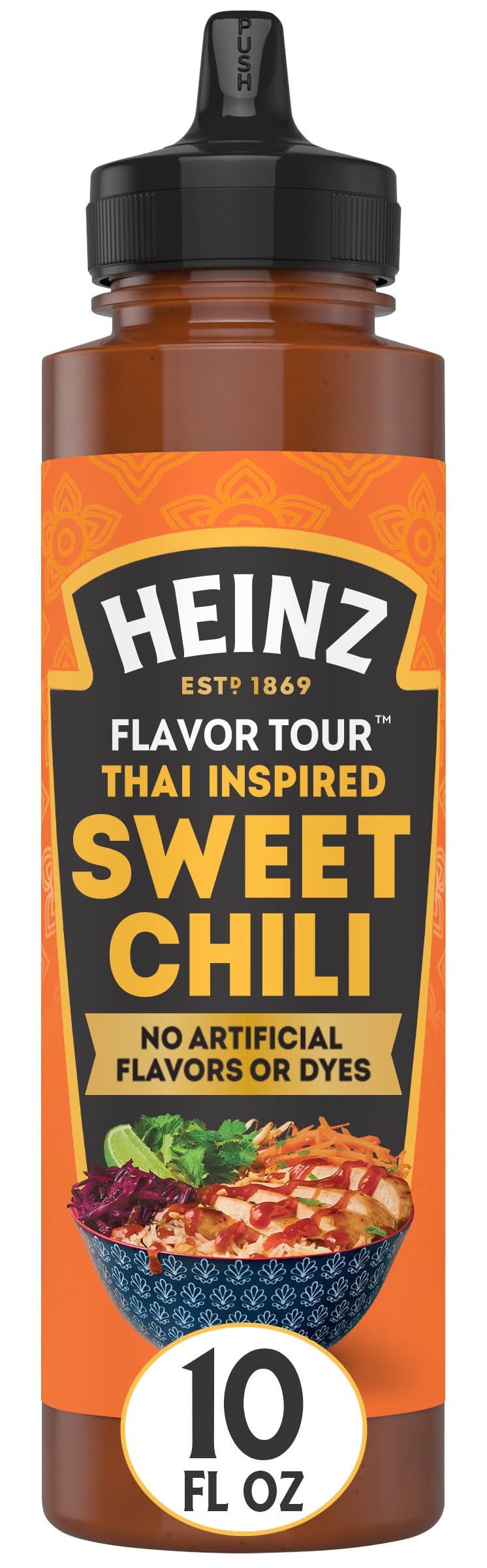 Heinz Flavor Tour Thai Inspired Sweet Chili Sauce, Sweet Chili (10 fl oz)