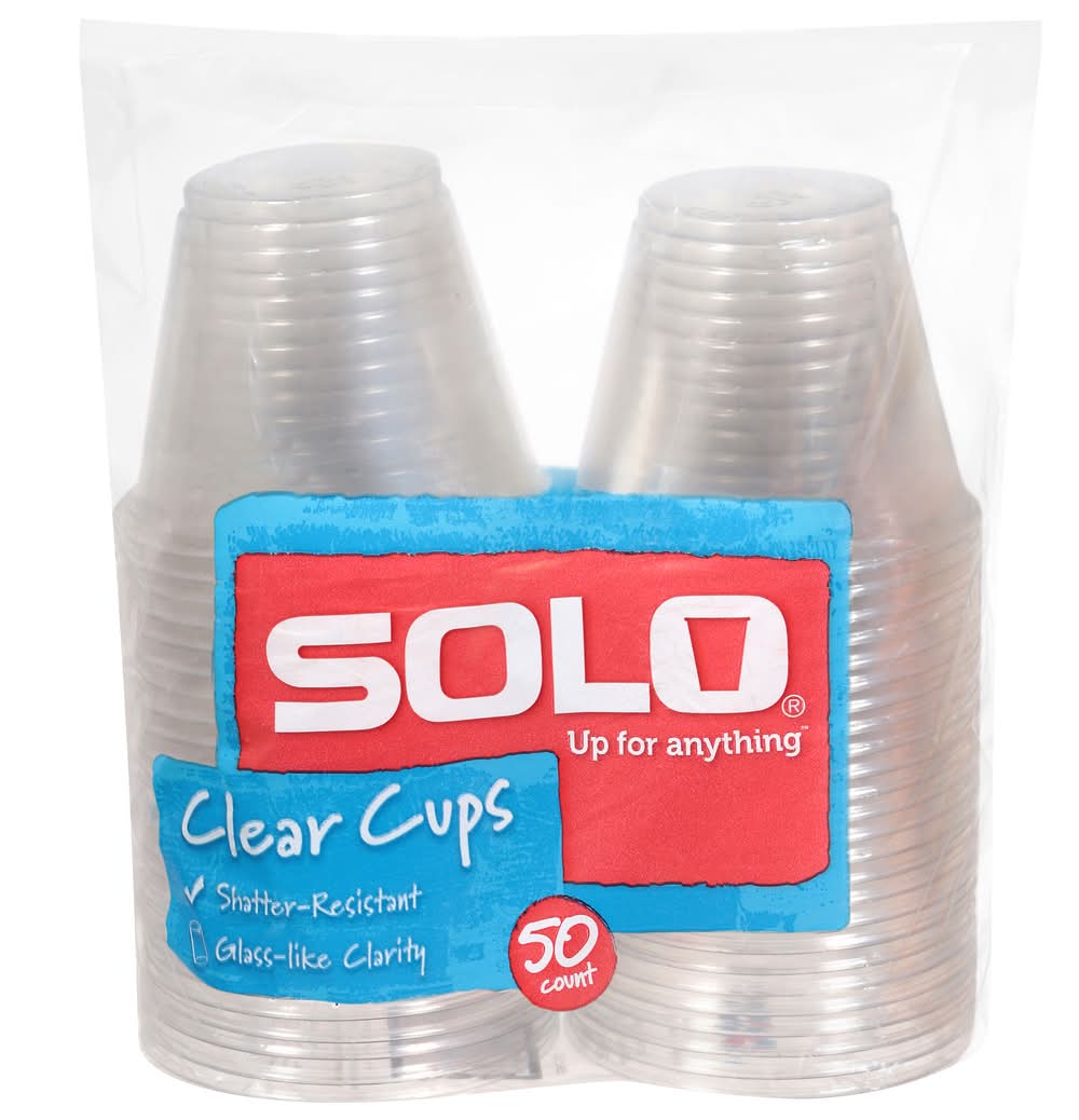 Solo Clear Cup