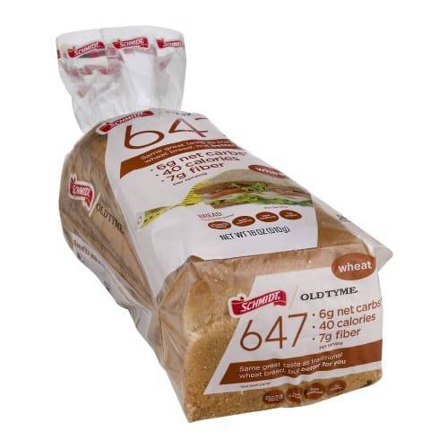 Schmidt 647 Old Tyme Wheat Bread (18 oz)