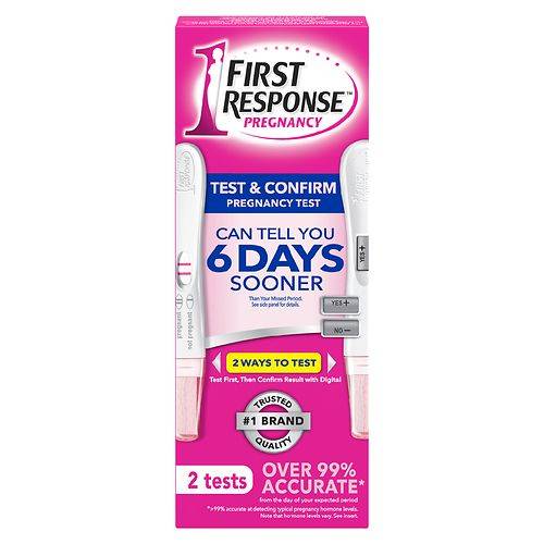 First Response Test & Confirm Pregnancy Test - 2.0 ea