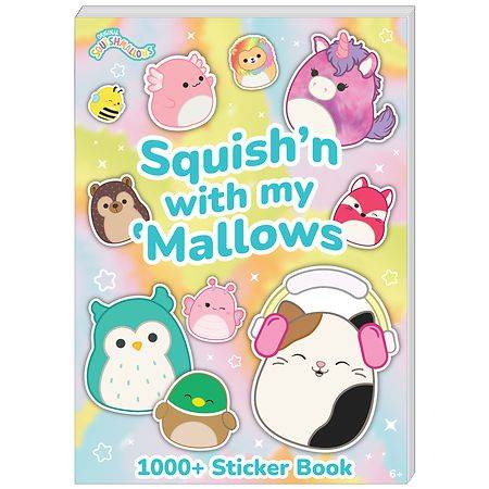 Fashion Angels Squishmallow Sticker Book- Squish'n with my Mallows - 1.0 ea