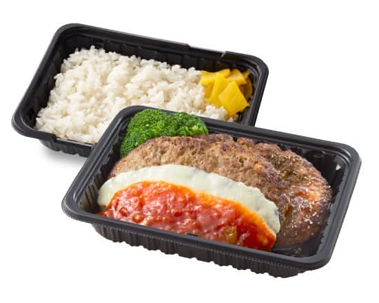 ツインハンバーグ弁当
