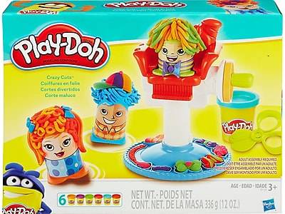 Play-Doh Crazy Cuts Creative Kit, Assorted (6 ct)