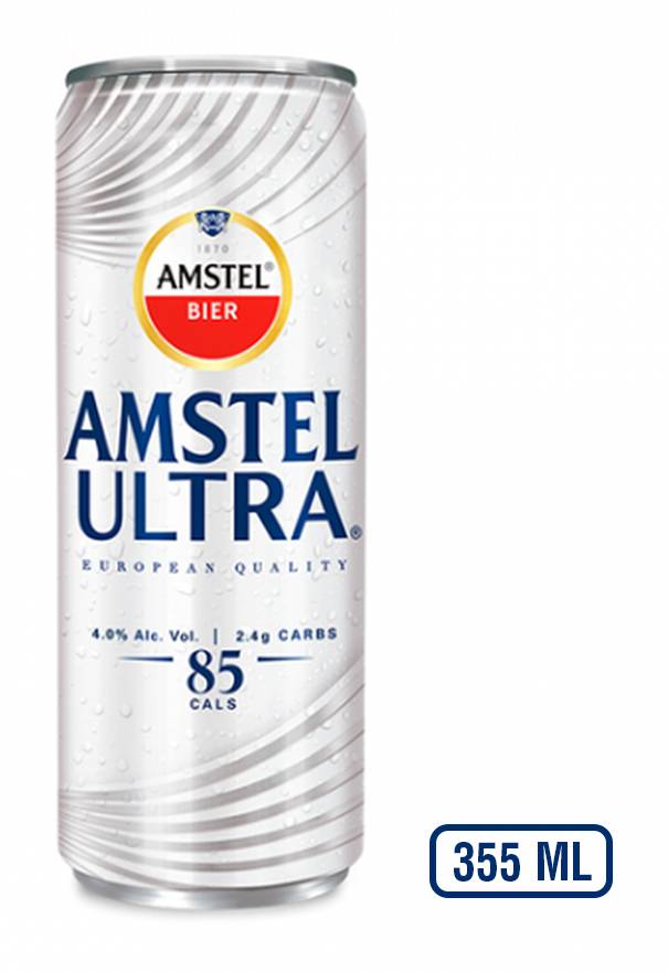Amstel · Ultra cerveza baja en calorias (355 ml)