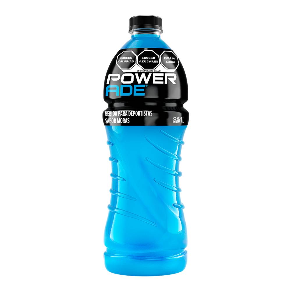 Powerade · Bebida hidratante, moras (1 L)