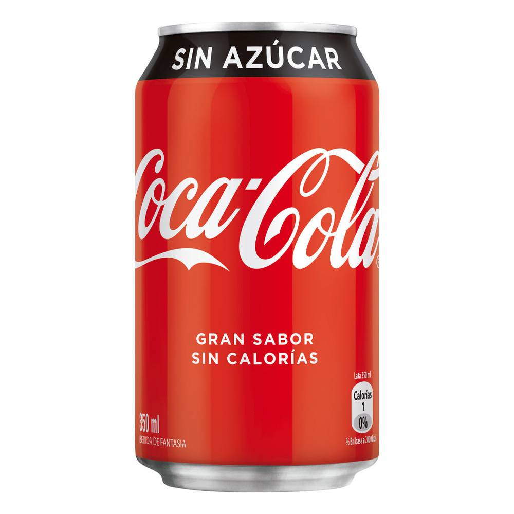 Coca Cola Sin Azúcar  350 ML COCA COLA