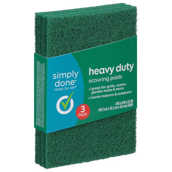 Simply Done Scouring Pads 2Ct