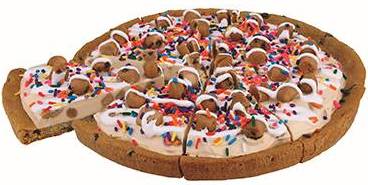 Chocolate Chip Cookie Dough Polar Pizza® Ice Cream Treat