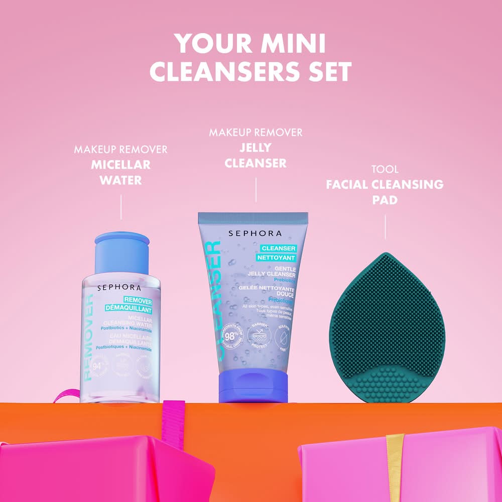 Sephora Collection Mini Cleansers Set | Postmates