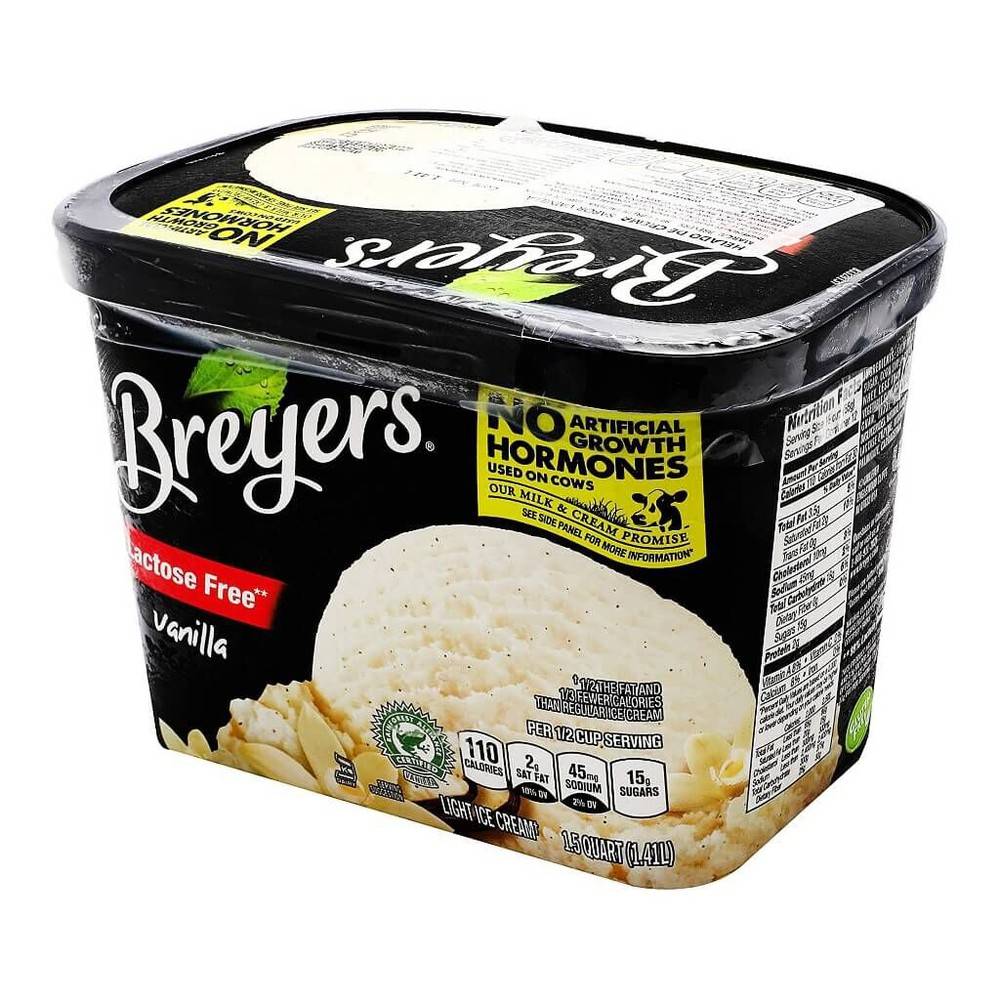 Breyers Ice Cream Lactose Free