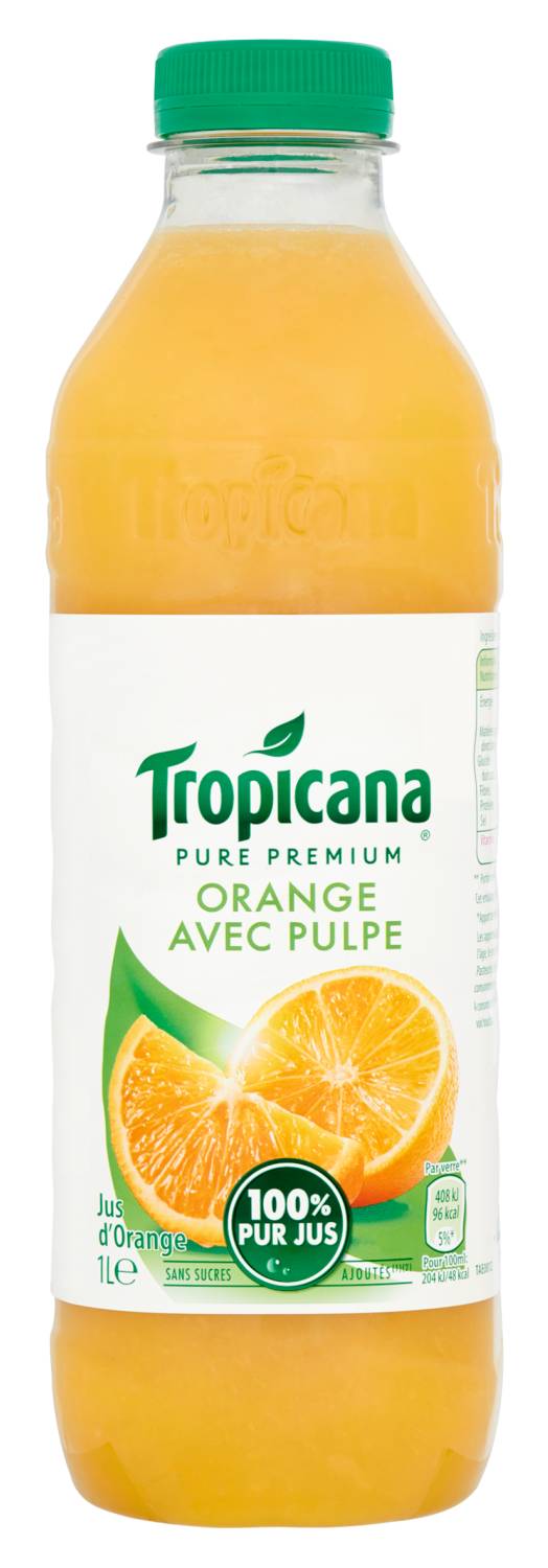Tropicana - Jus d'orange avec pulpe (1L)