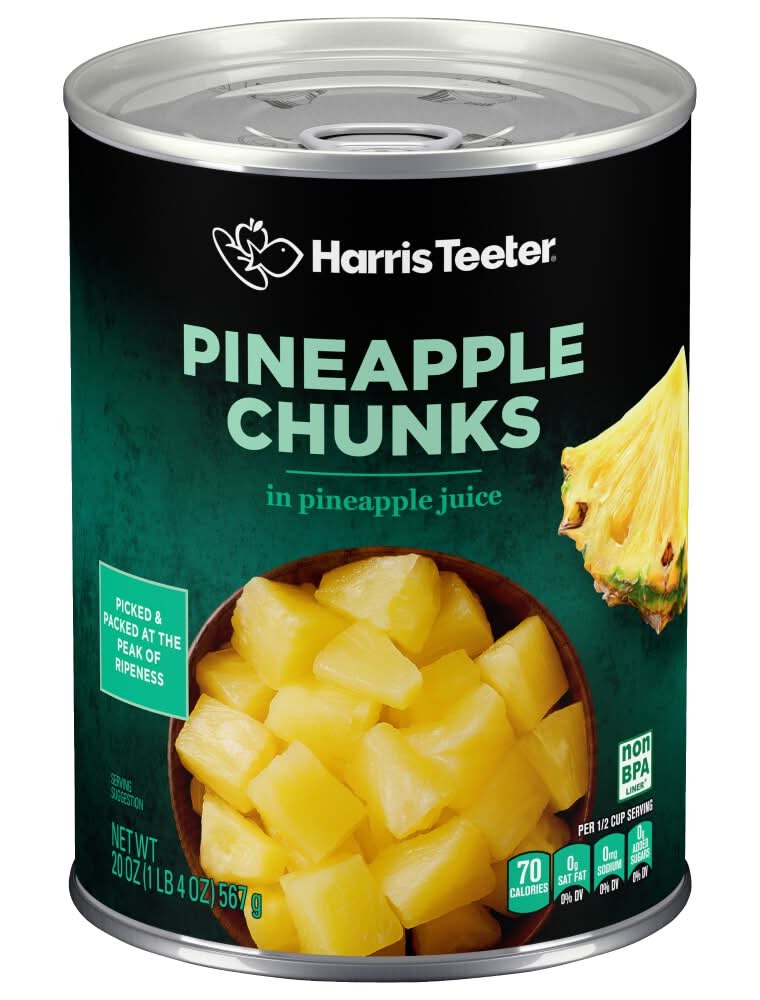 Harris Teeter® Canned Pineapple Chunks in Juice