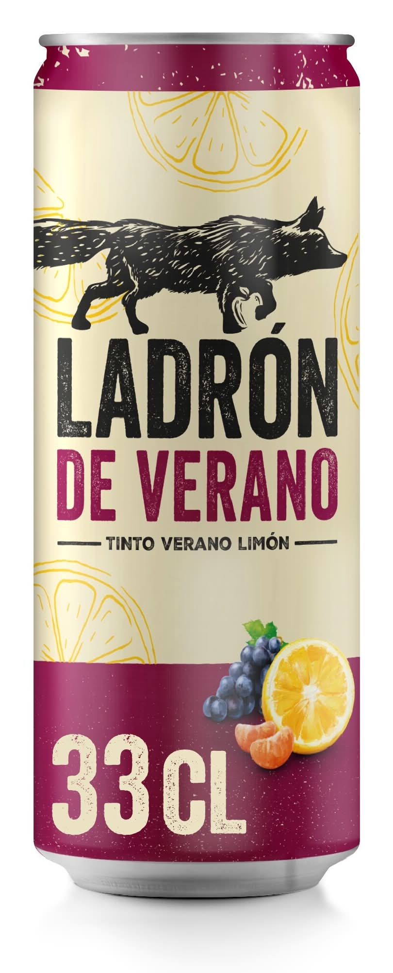 Bebida a base de vino con zumo de limón · Ladrón de Verano (330 ml)