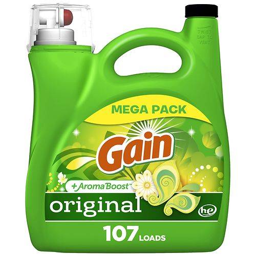 Gain Aroma Boost Liquid Laundry Detergent Original - 154.0 OZ