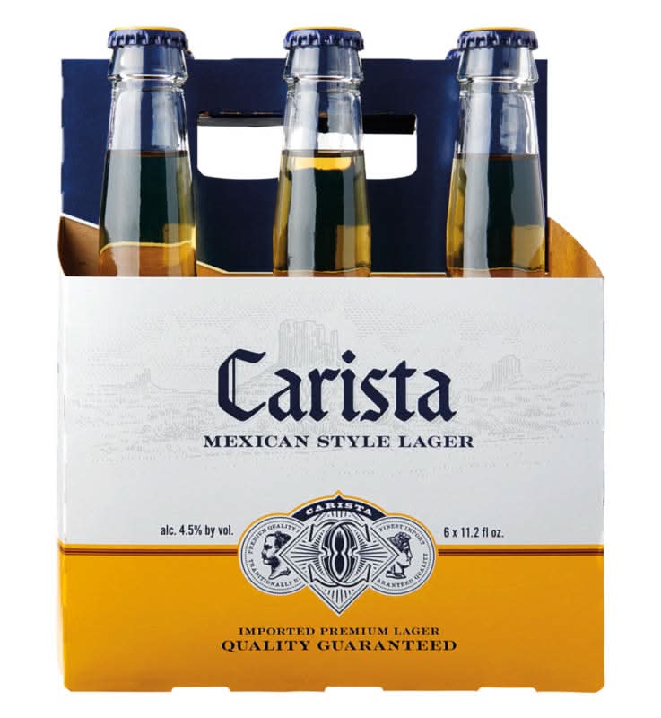 Carista Mexican Style Lager Beer (6 x 11.2 fl oz)