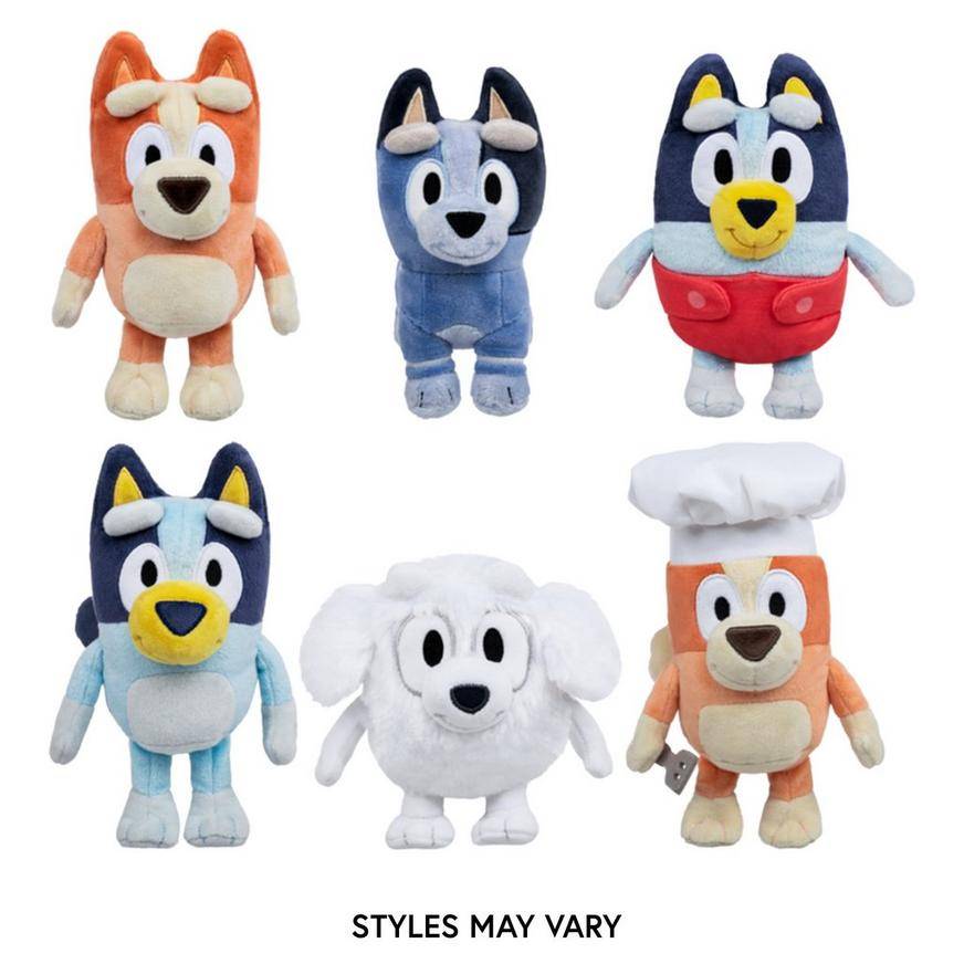 Party City Bluey Plush Toy Mystery pack (unisex/6.5in-9in/multiple)