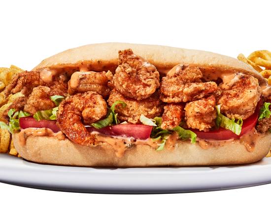 Guinness Shrimp Po Boy