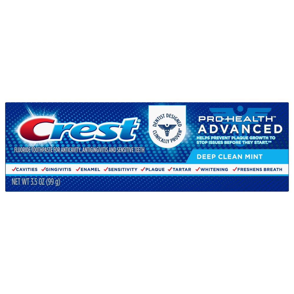 CREST Pro+Health Advanced Deep Clean Mint Toothpaste (3.5 oz)