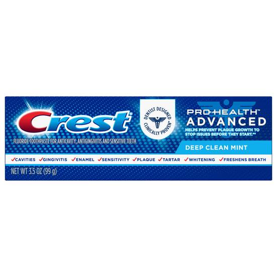 Crest Pro+Health Advanced Deep Clean Mint Toothpaste