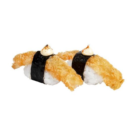 25. Ebi Fry nigiri