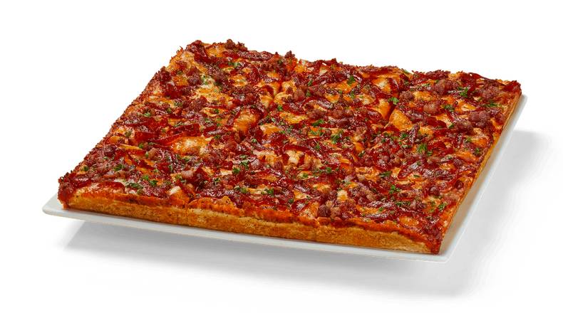 Loaded Pepperoni & Bacon Squarefooter™ Pizza