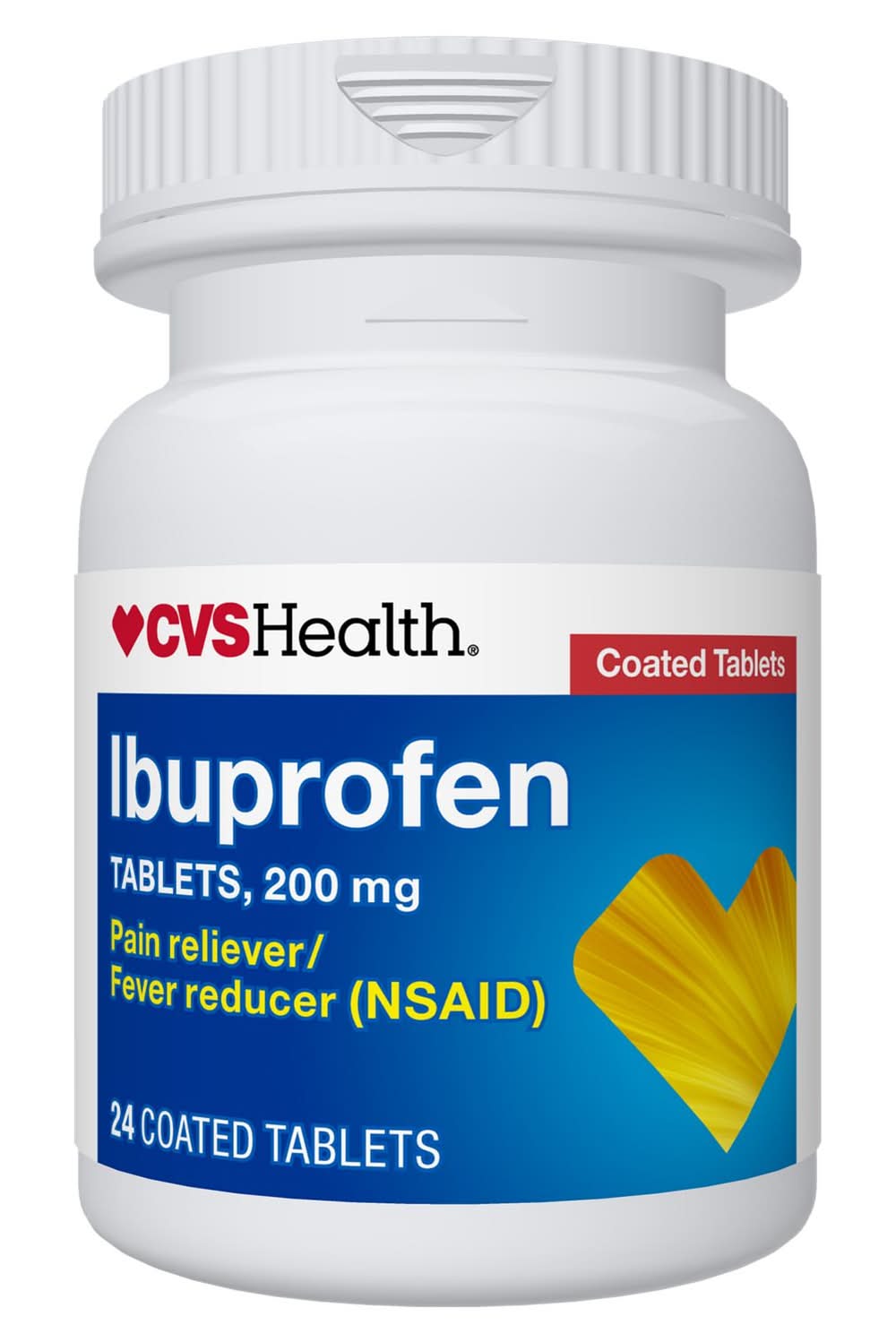 CVS Health 200 Mg Ibuprofen Tablets (24 ct)